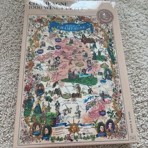1000 Piece Champagne Puzzle